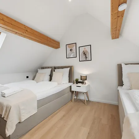 Appartement Malu - Im Zentrum, Balkon, 24h Checkin, Waschmaschine, Smarttv, Am Schloss, Saniert Und Modern